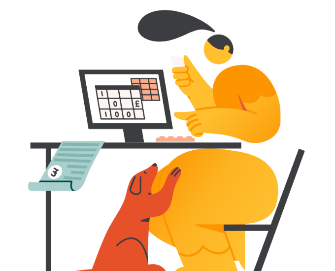 Illustration representing tax planning, tax calculations and identifying allowances to improve financial outcomes. Illustration representing tax planning, tax calculations and identifying allowances to improve financial outcomes.