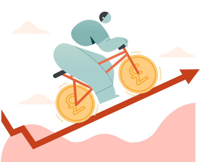 Illustration representing accounting, tax advice and business advisory services for growing businesses. Illustration representing accounting, tax advice and business advisory services for growing businesses.